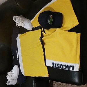 LACOSTE OUTFIT WITH STRAP BACK